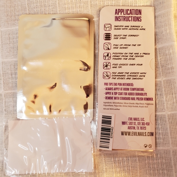 3 sets Dark color collection nail polish strips - Picture 7 of 8